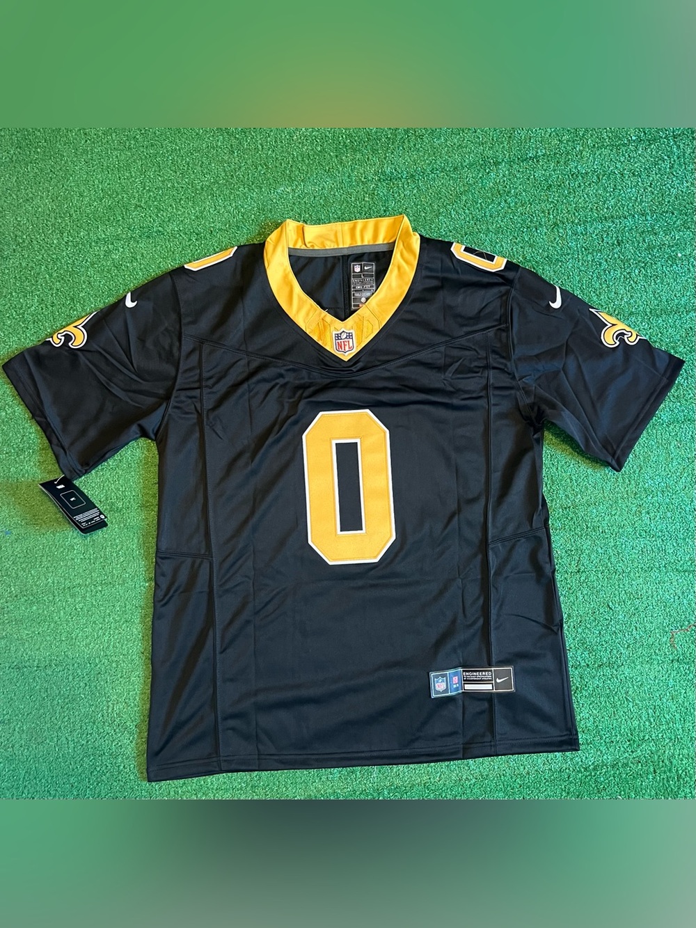 New Orleans Saints Jordyn Tyson Black Jersey
Adult Large